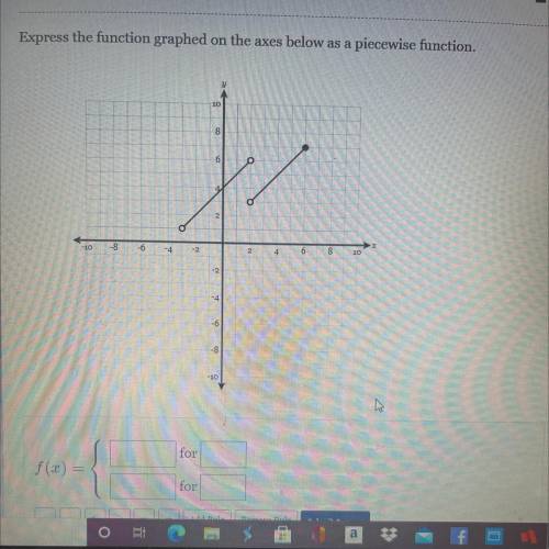 What is the piecewise function ?