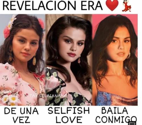 Which one of these is your favourite selena song ?

choose one- DE UNA VEZ , SELFISH LOVE AND BAIL