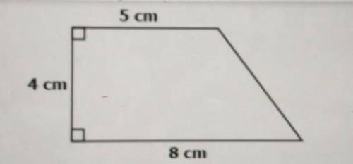 What is the area of this figure​