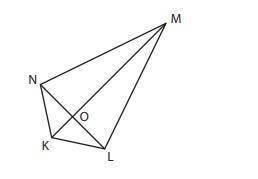 Given the kite below, if NO = 5 and OM = 12, what is the value of NM?
