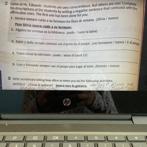 Clase

Oseda
2 Some of Mr. Edwards students are very conscientious, but others are not! Complete
h