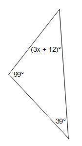 PLEASE HELP MATH AND FIND THE VALUE OF X
