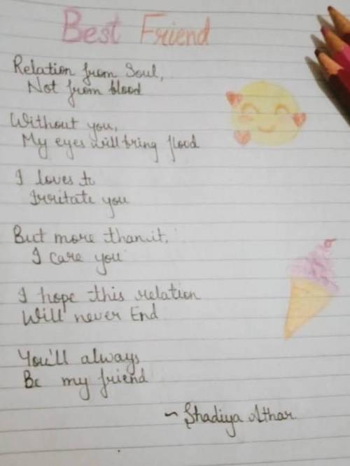 How's the poem?made by me... hehe​