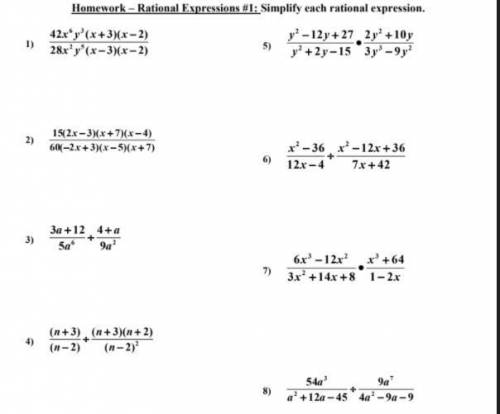 Multiply the rational expressions