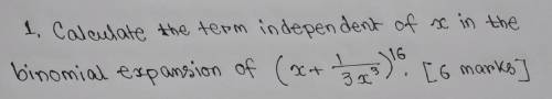 Calculate the term independent of x in the binomial expansion of (x + 1/3x^3)^16