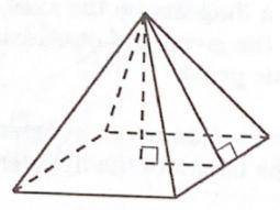 The slant height of the regular square pyramid shown is 26 and the altitude is 24. Find the length