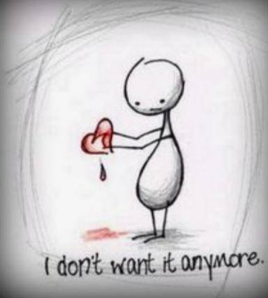 this is how i feel right now but i dont know why this time it hurts worse then every other heart br