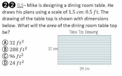 What will the area of the dining room table top be