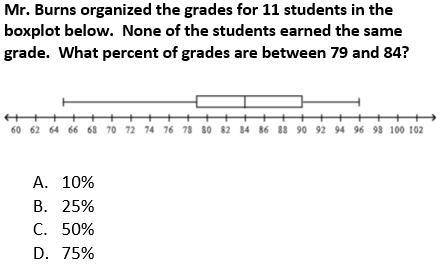 What percent of the grades are between 79 and 84
Explanation would be helpfull