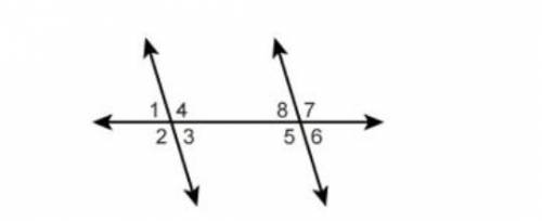 What type of angles are ∠2 and ∠5?