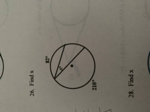Can you help me solve for x but also explain how, thanks.