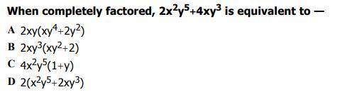2x^2y^5 + 4xy^3 please answer