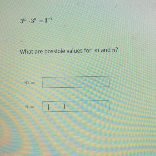 What are the possible values for m and n