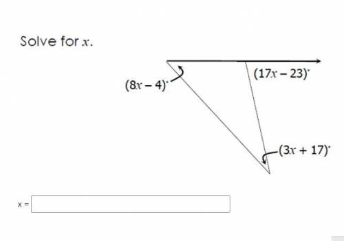 Help lol solve for x