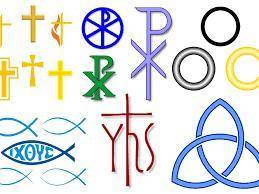 What are some of the central ideas and symbols in Christianity?