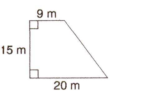 What is the area of the shape below?