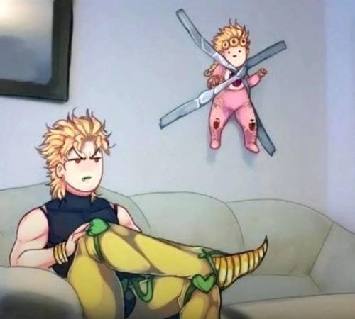 Doesn't Dio have good parenting skills? :>>