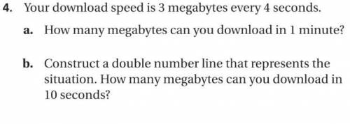 How many megabytes can you download in 1 minute?