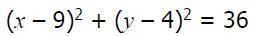 PLEASE HELP WILL MARK BRAINLIEST
h=
k=
radius=
diameter=