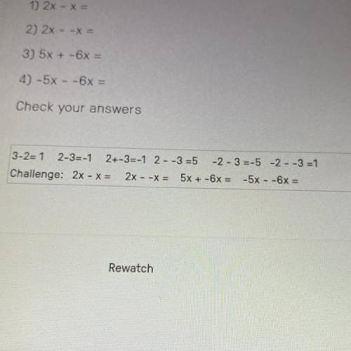 Please answer the bottom row where it says “Challenge:”