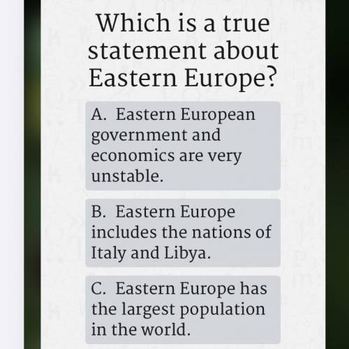 Geography question will mark first answer brainliest