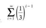 Find the sum of the following equation if possible.