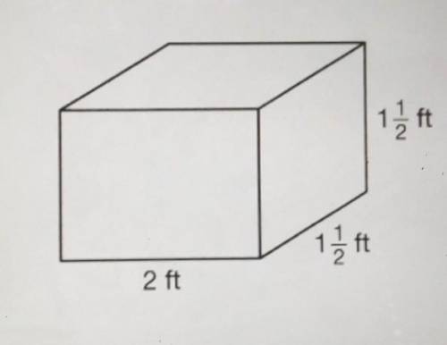 If there are cubes with a length of 1/2 how many cubes will fit inside this rectangular prism​