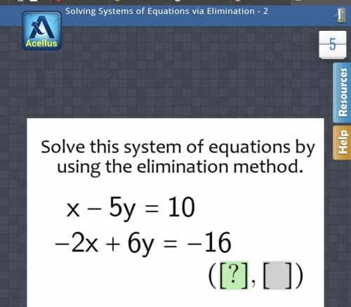 Please help but mostly I need explanation on how to do this problem. System of Equations is hard qu