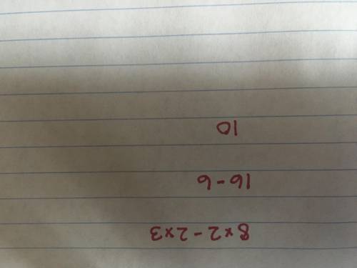 Which expression is equivalent to 8 x 2 − 2 x − 3 ?