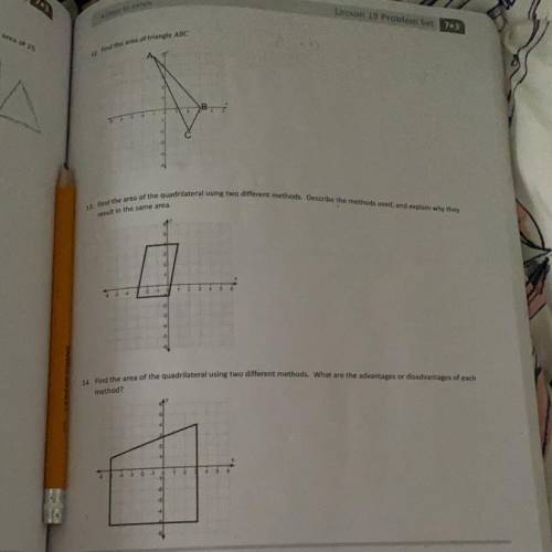 Module 3 grade 7 lesson 19 problem set ￼questions I need help nowwww