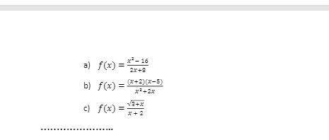 Help me pls (attachment)

I have to determine domain of the function and zeros of the function if