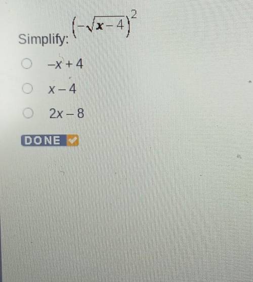 Need helpSimplify: (-√x-4)^2​
