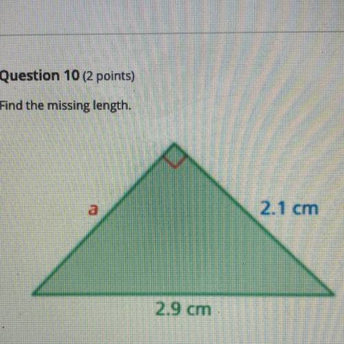 A
2.1 cm
2.9 cm
I NEED HELP WITH THIS ONE
PLEASE