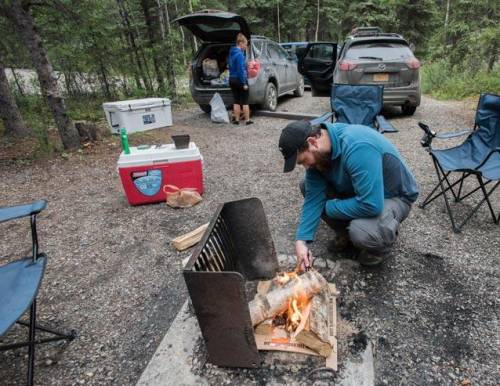 50 points

Safety First
Having an open fire is an enjoyable part of many camping experiences. The