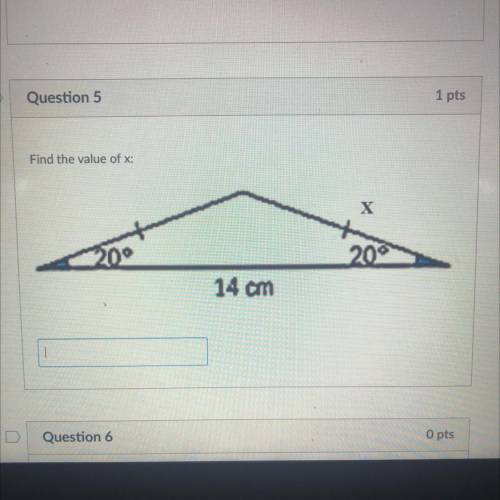 Can someone please help find the value of x? i didn’t do it right :(