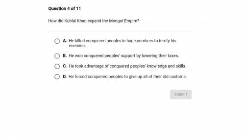 How did kublai khan expand the mongol empire