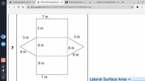Lateral Surface Area = ____________