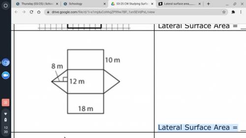 Lateral Surface Area =