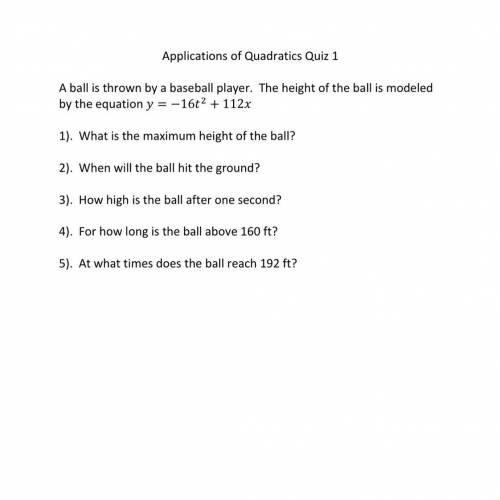 I really need help with all 5 questions please help so confusing.