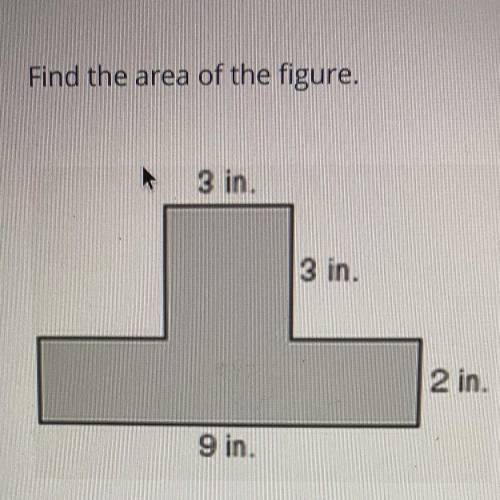 Find the area please!