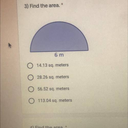It says to find the area, does anyone know how to solve this and what the answer is? Help appreciat