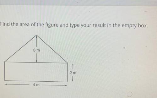 What is the area of the figure