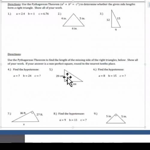 Please help me with this homework show me the steps and the answers please