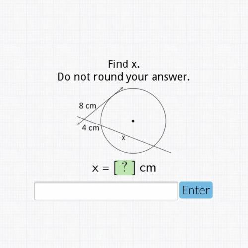 Angle measures and segment lengths - find x ￼do not round