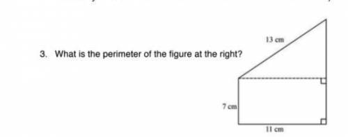 Pls tell me the perimeter of this question