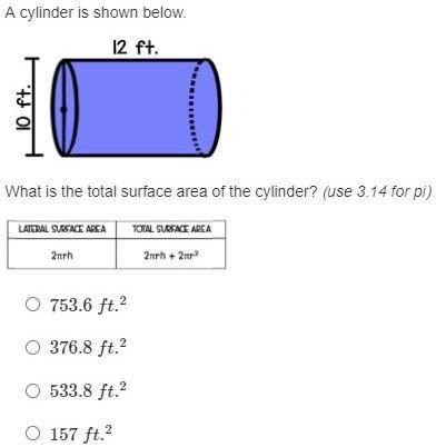 4) HELP ASAP is about cylinders and stuff and I have to wash dishes and stuff so please help me and