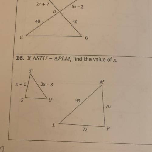 Unit 6: Similar Triangles
Homework 3: Proving Triangles Similar
