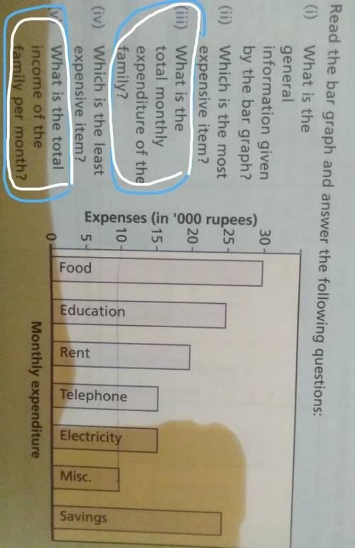 Plz help me solve the underlined questions and plz explain how you got this answer ​