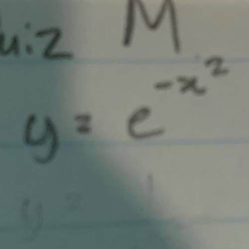 Use the first and second derivatives to find the points of interest for the following equation.

y