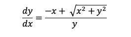 Show that the curve satisfies the differential equation and solve it: